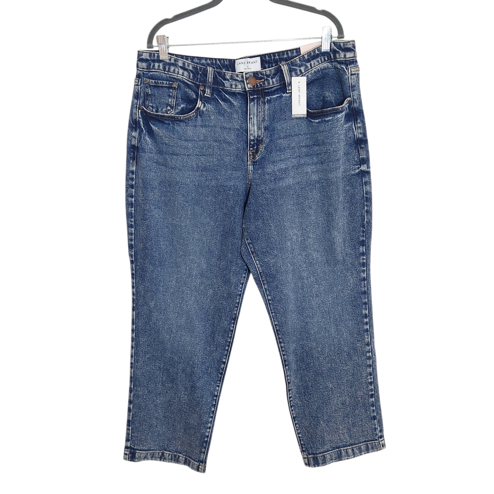 Lane Bryant Slim Straight Ankle Jeans Size 16 NWT
